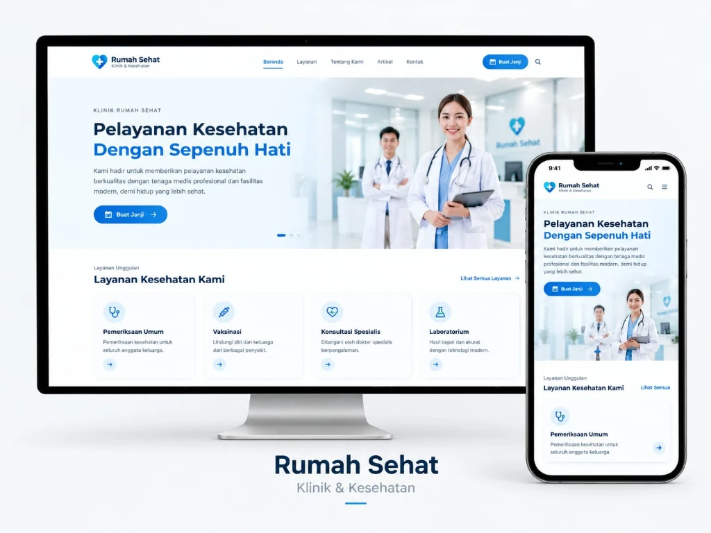 Website Klinik Rumah Sehat