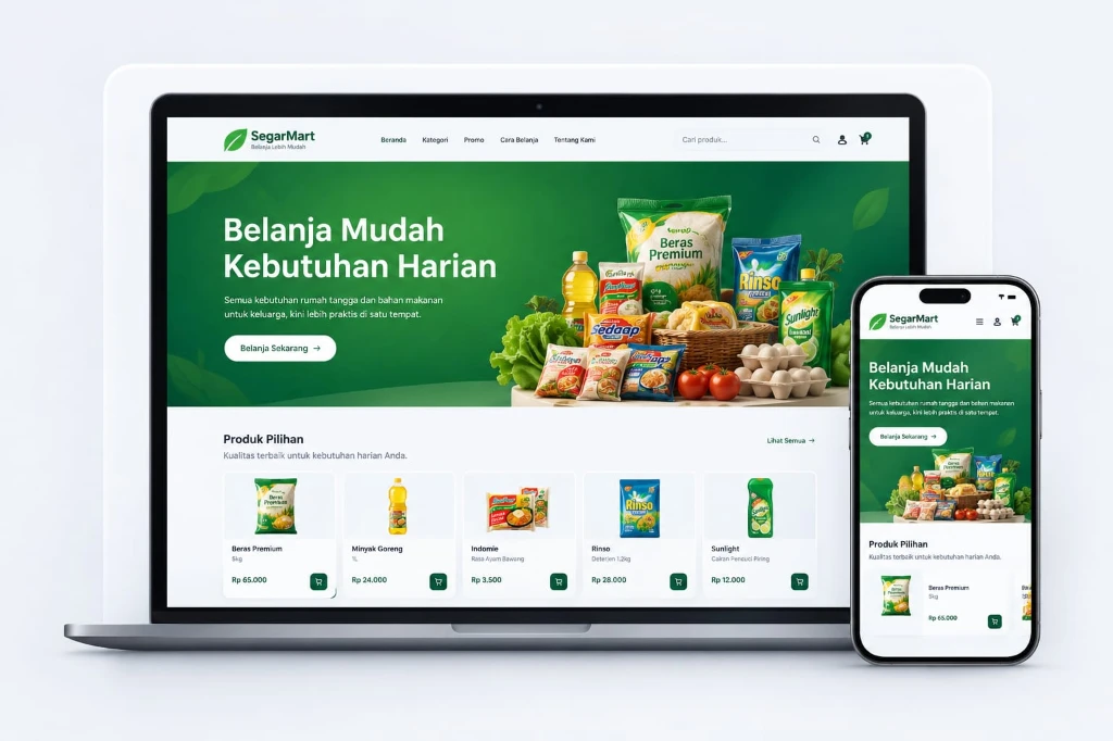 Website Toko Online Toko Serba Ada